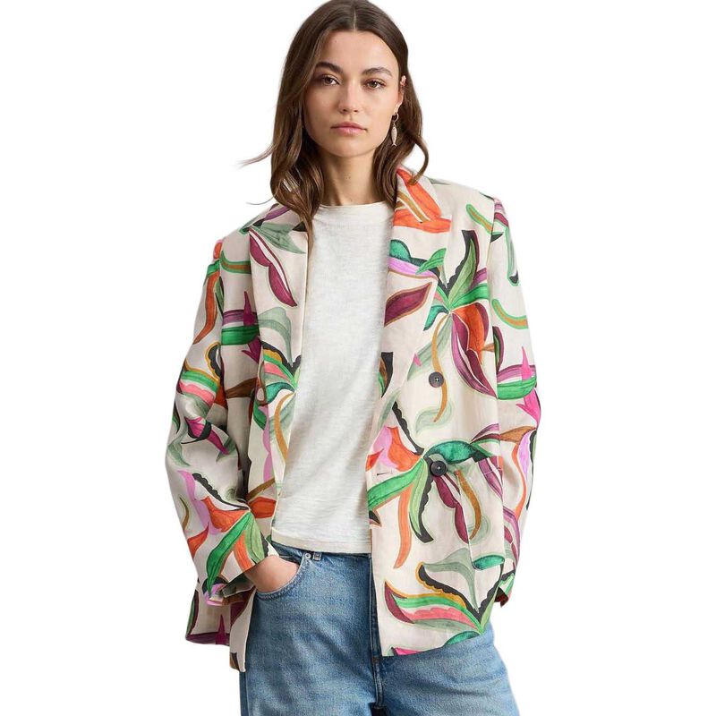White Stuff Sasha Linen Blazer image number 0